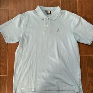 Mobile Bay brand Sky Blue Men's Polo Shirt size xl